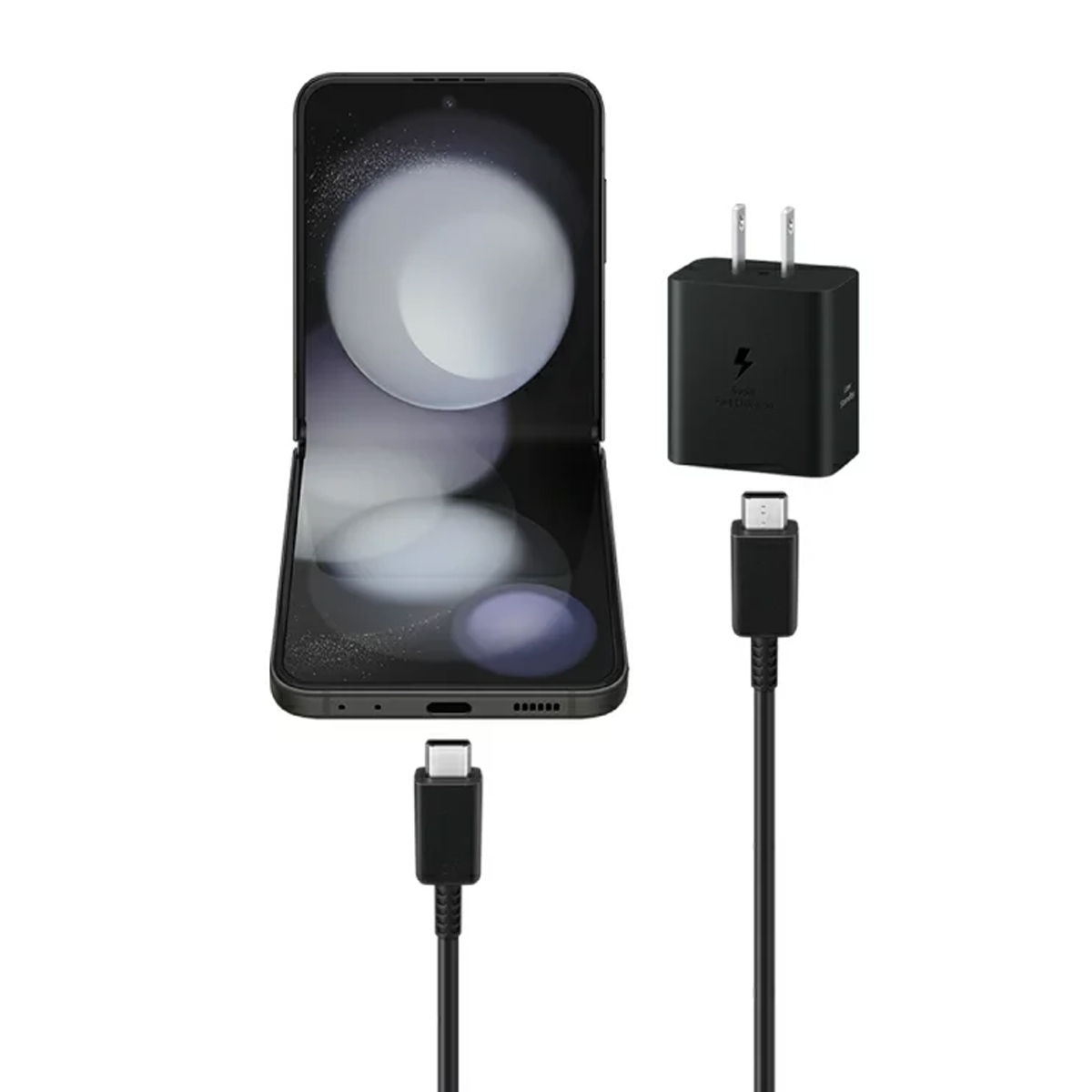 CARGADOR SAMSUNG ULTRARRÁPIDA 45W LOW GAN CON CABLE TIPO-C 5A 1.8M - 4