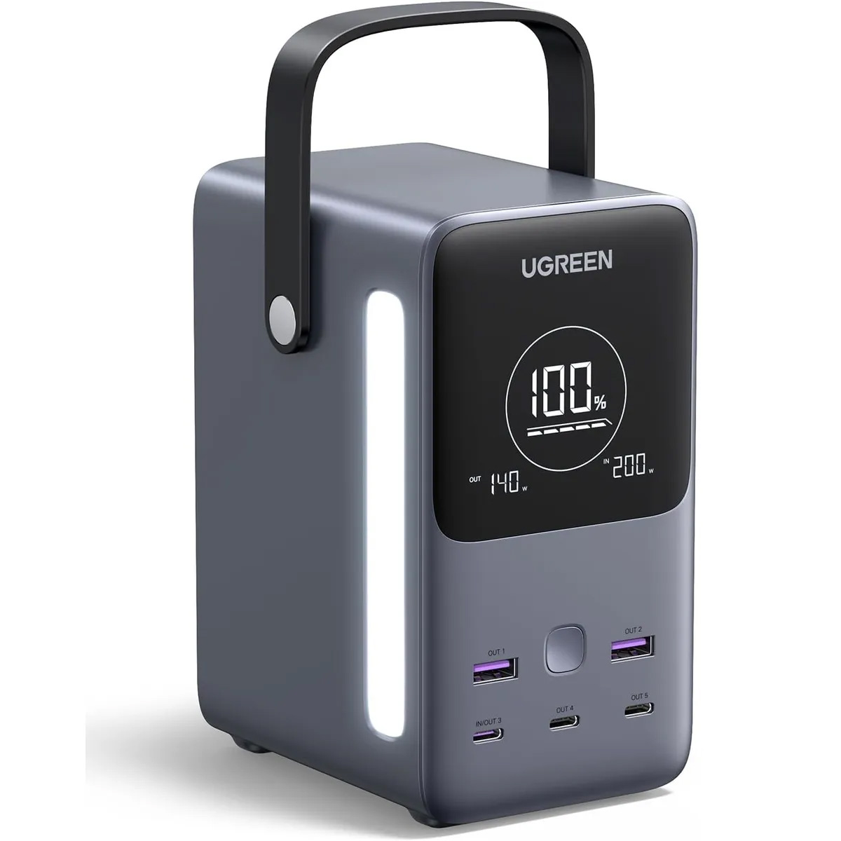 UGREEN NEXODE POWER BANK 48000MAH 300W GRIS CARGA RAPIDA PB770 - 2