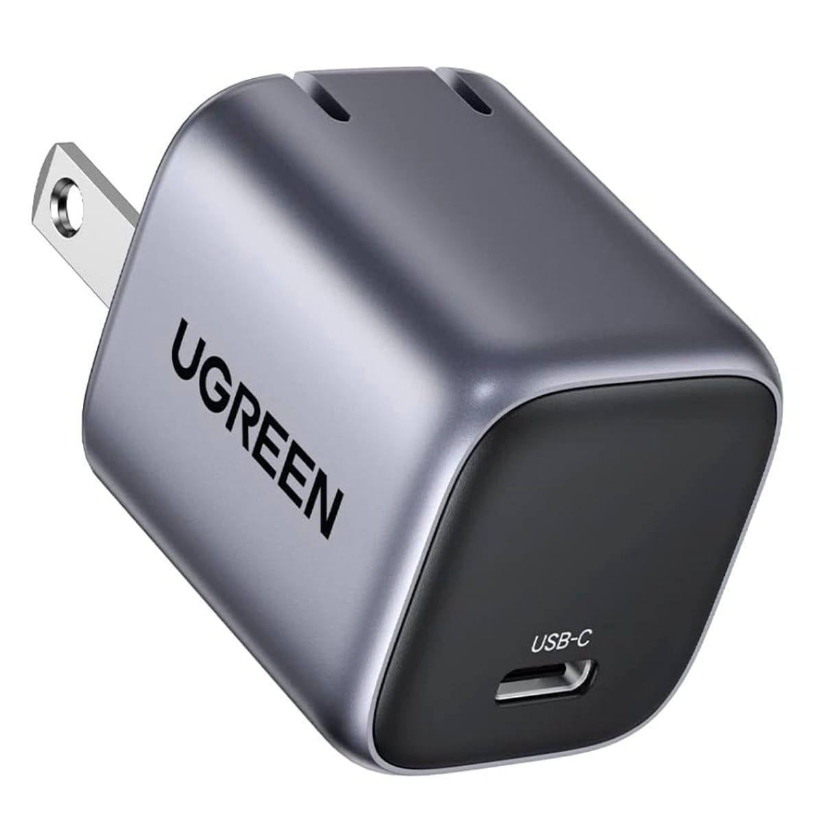 CARGADOR USB C GAN NEXODE 20W UGREEN CD318 GRIS - 2