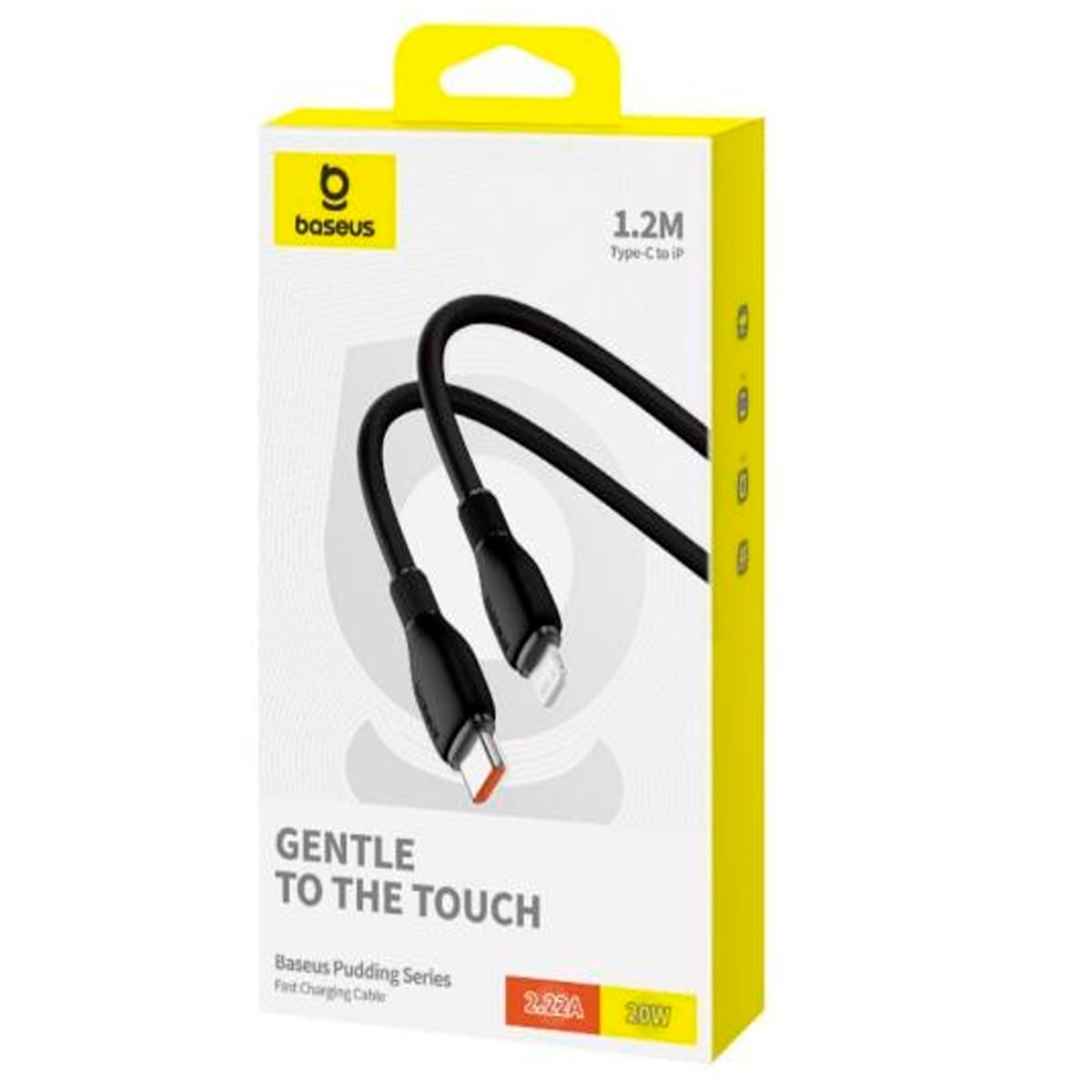 CABLE BASEUS PARA SERIE IPHONE 12,13,14 IPAD MACBOOK AIRPODS PRO - NEGRO - 1