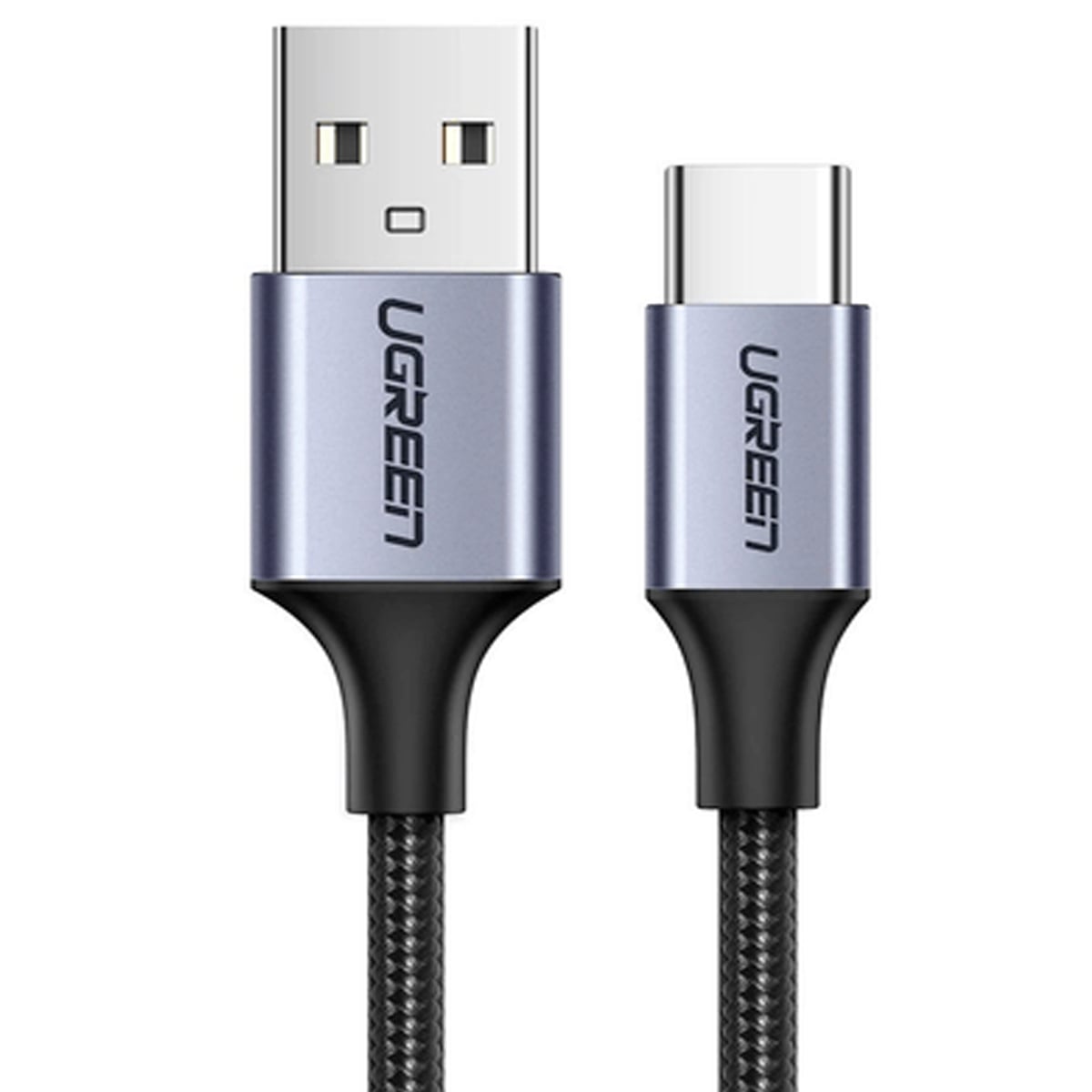 CABLE DE CARGA RÁPIDA USB-A A USB-C 1M UGREEN US288 GRIS - 1