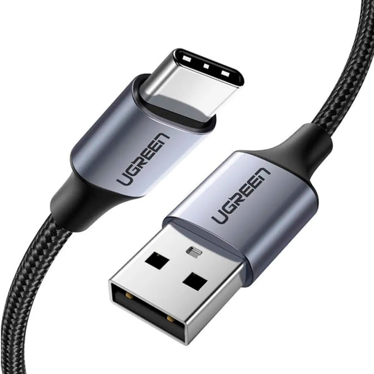 CABLE DE CARGA RÁPIDA USB-A A USB-C 1M UGREEN US288 GRIS - 2