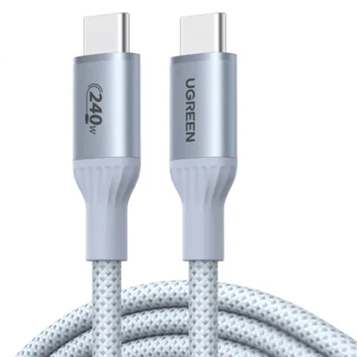 UGREEN CABLE 240W TIPO-C A C CERTIFICACIÓN USB-IF BLANCO L534 -75731 - 1