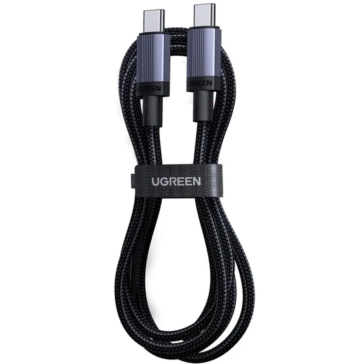CABLE UGREEN L532 TIPO CA C PD 240W CARGA RAPIDA 1M NEGRO - 3