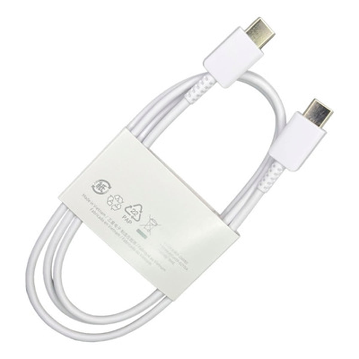 CABLE SAMSUNG EP-DN980 3A TIPO-C A TIPO-C BLANCO - 1