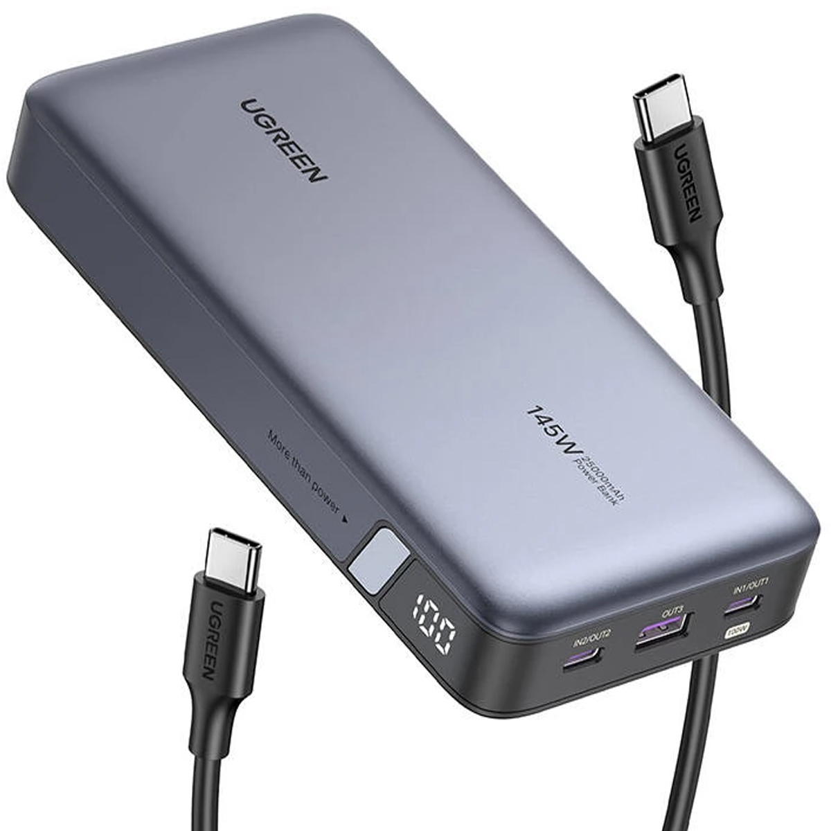 CARGADOR POWERBANK 25000MAH 145W NEXODE UGREEN PB205 / 90597A - 3