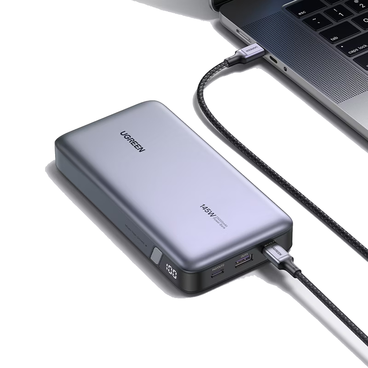 CARGADOR POWERBANK 25000MAH 145W NEXODE UGREEN PB205 / 90597A - 7