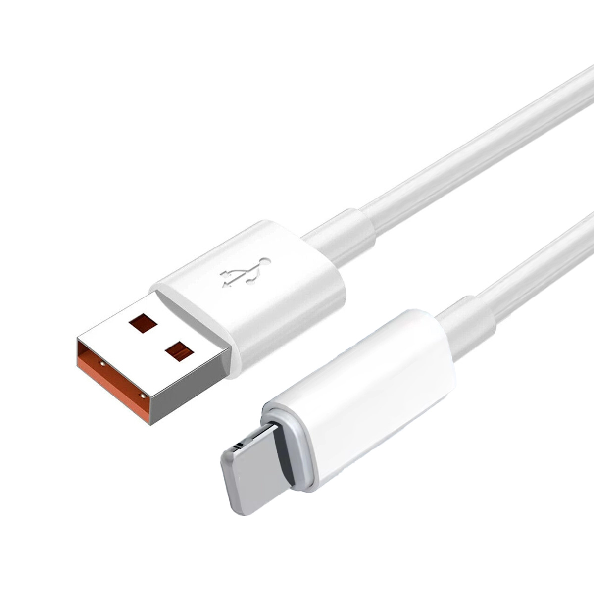 CABLE DE CARGA 2M LIGHTNING PARA IPHONE 25W LDNIO LS892 BLANCO - 2