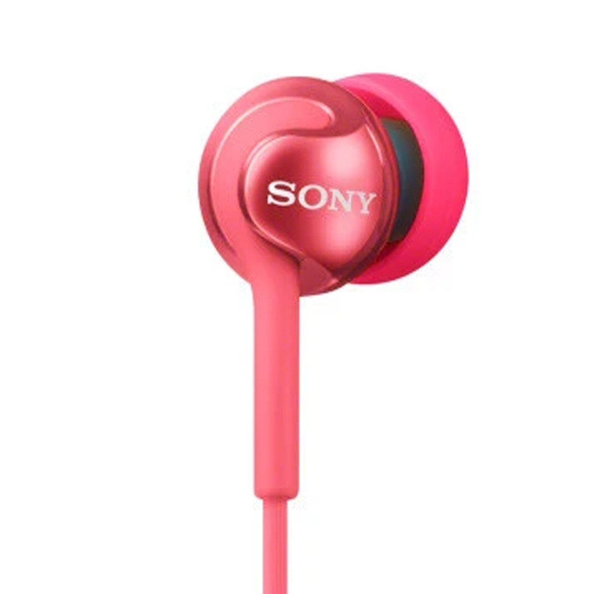 AUDIFONOS SONY MDR-EX110AP CON MICRÓFONO SERIES PREMIUM - ROSADO - 2