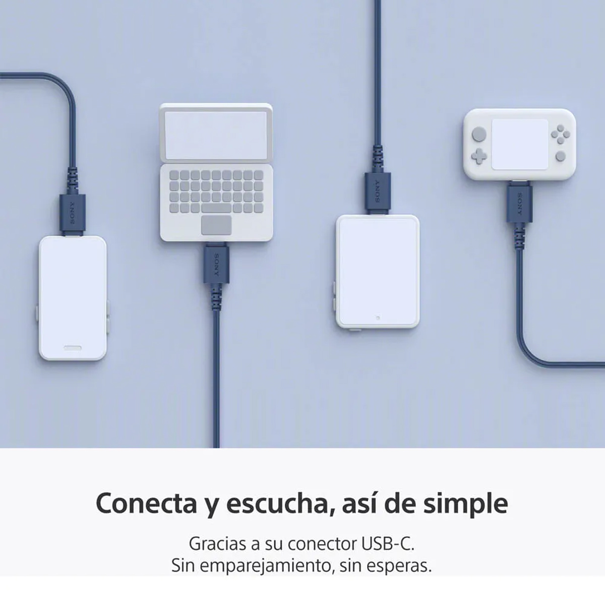 AUDÍFONOS INTERNOS USB-C CON CABLE IER-EX15C - AZUL - 4