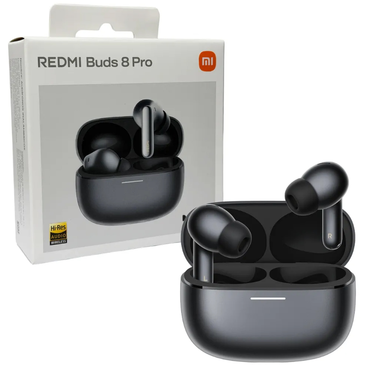 AUDIFONOS XIAOMI REDMI BUDS 8 PRO ANC SONIDO HI-FI 33H NEGRO - 1