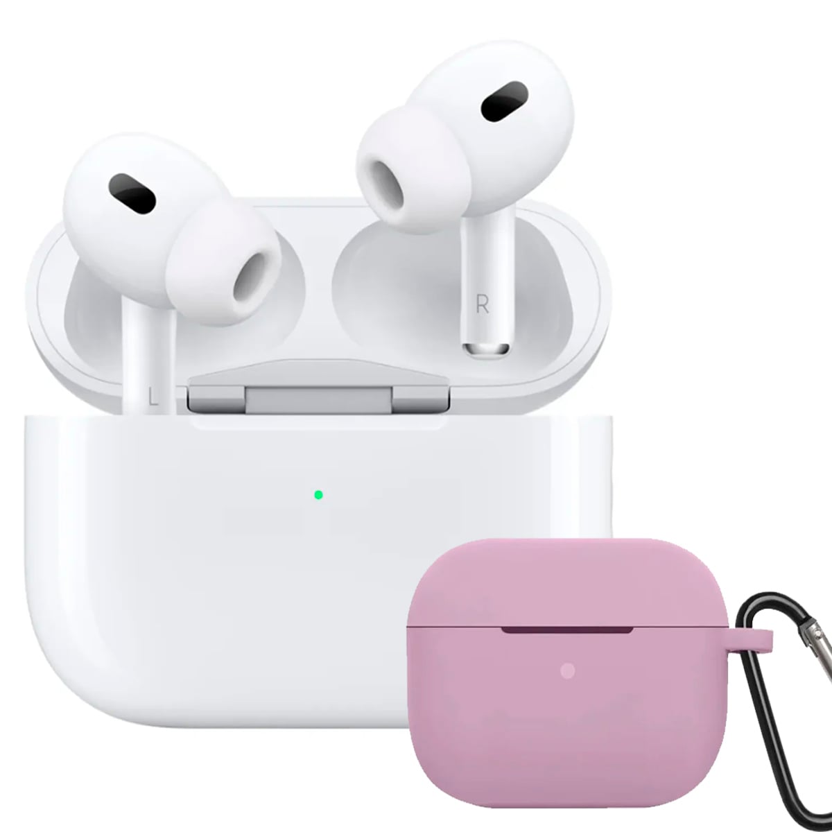 AUDÍFONOS BLUETOOTH PRO 2DA GENERACIÓN + CASE LILA - 1