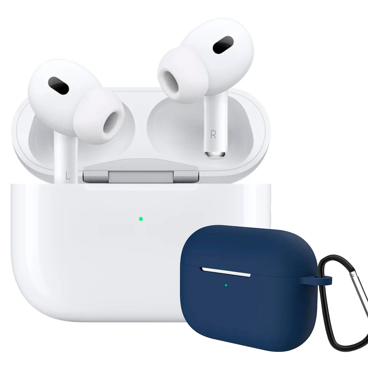 AUDÍFONOS BLUETOOTH PRO 2DA GENERACIÓN + CASE AZUL - 1