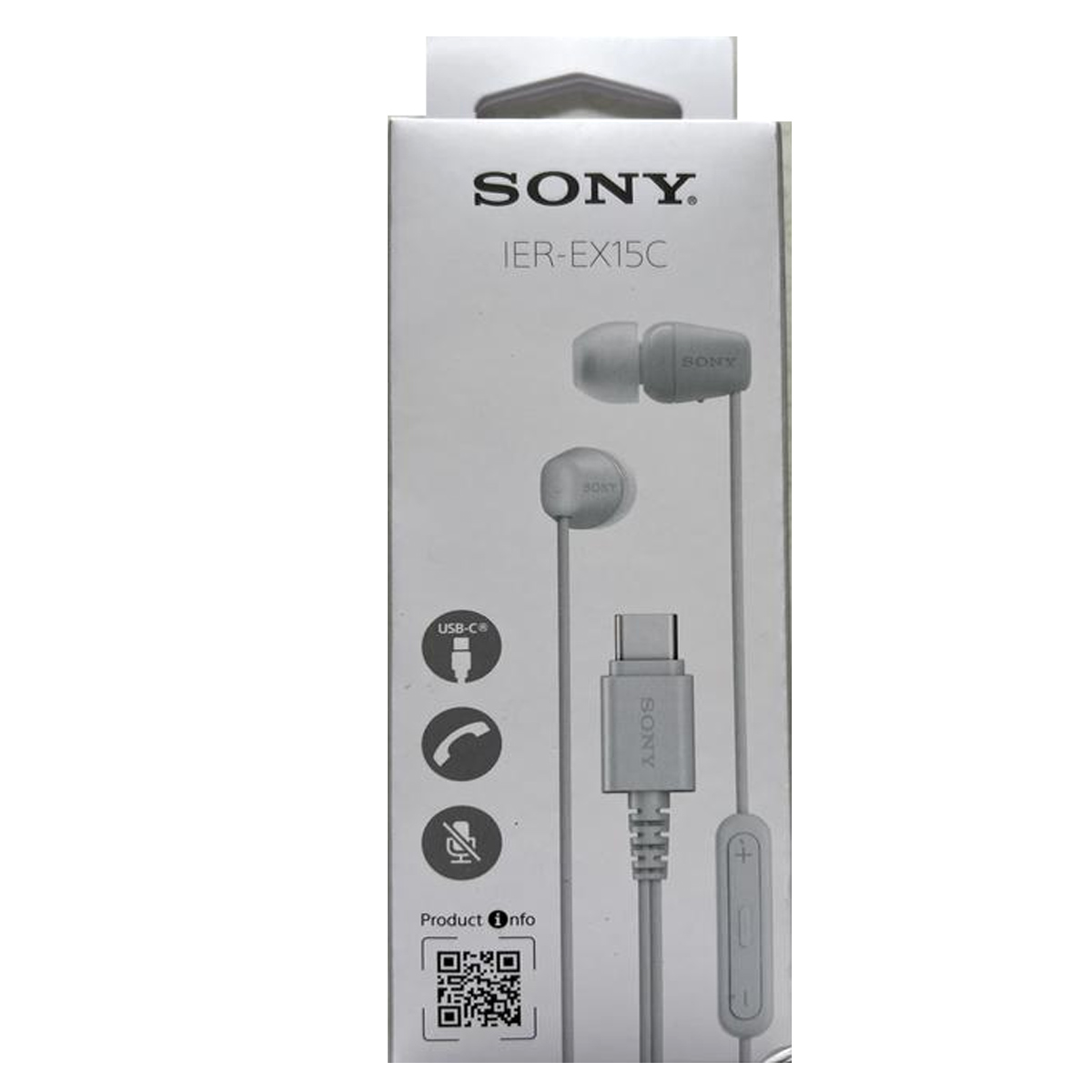 AUDÍFONOS INTERNOS USB-C CON CABLE IER-EX15C - BLANCO - 3