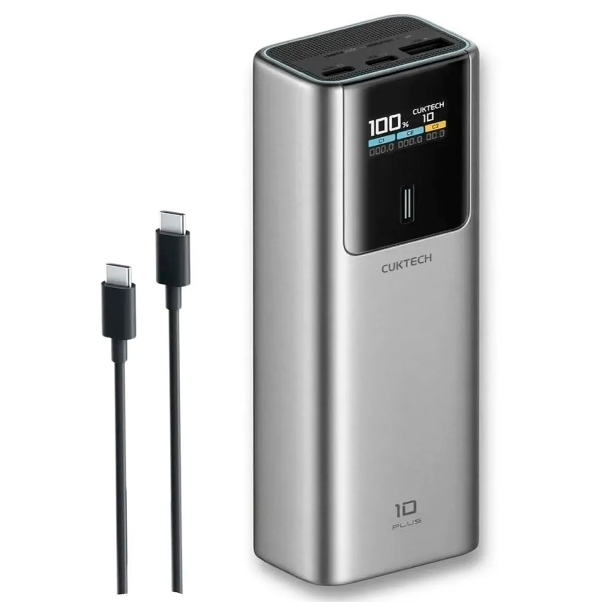 CARGADOR PORTÁTIL CUKTECH 10 PLUS PB150P 15000MAH 120W CARGA RÁPIDA - 1