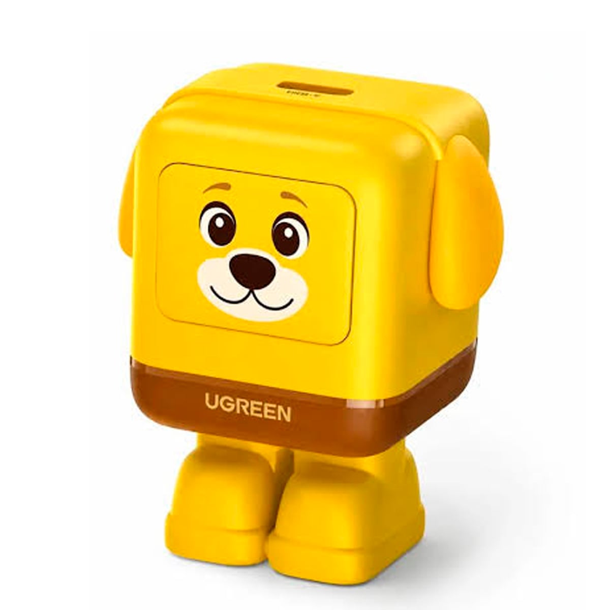 CARGADOR RÁPIDO USB-C GAN DE 30W ROBOT UGREEN UNO X608 - AMARILLO - 3