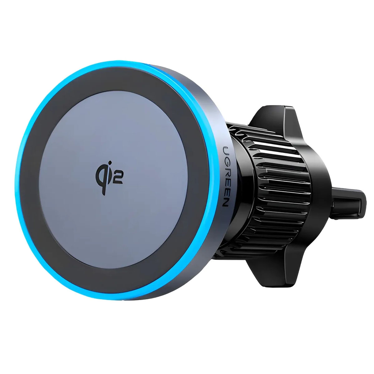 CARGADOR INALÁMBRICO MAGNÉTICO QI2 UGREEN W708 PARA CELULAR Y AUDÍFONOS - 1