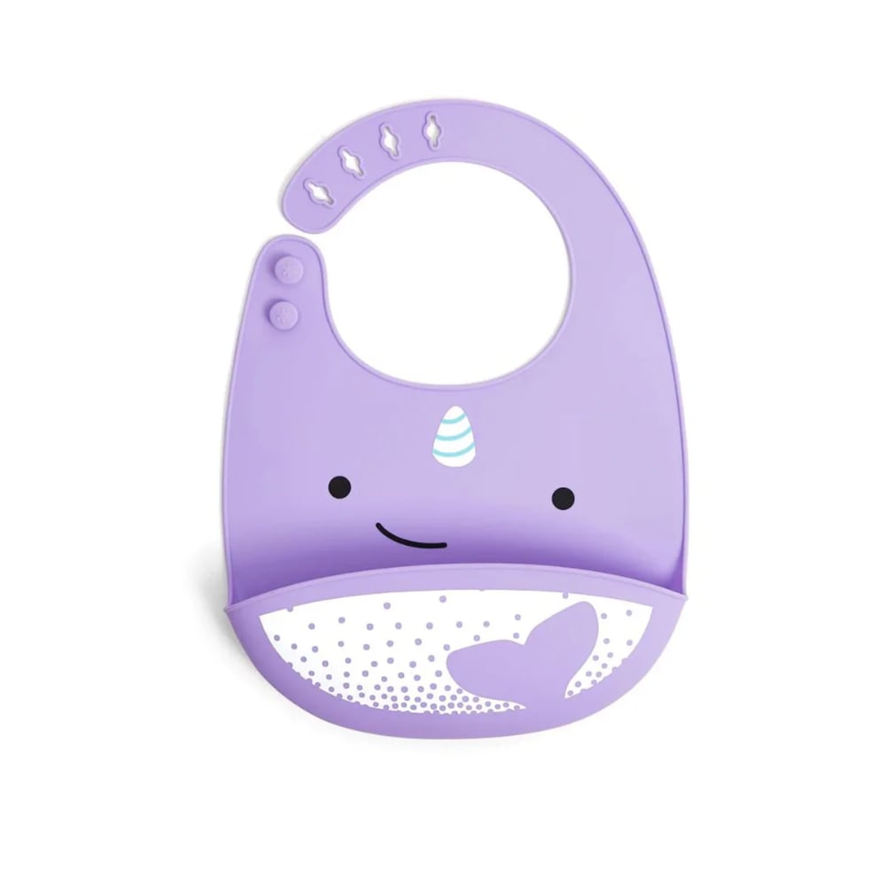 BABERO DE SILICONA NARWHAL SKIP HOP - 1