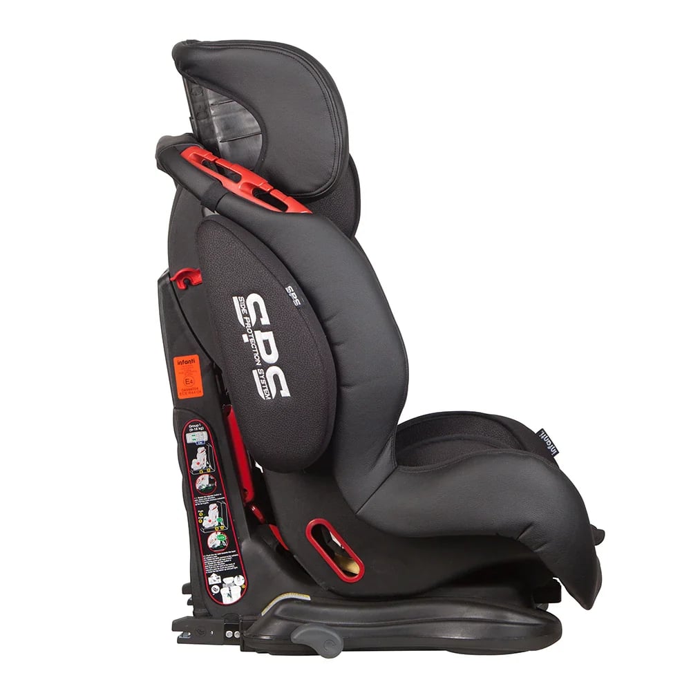 SILLA AUTO COMBINADA ELITE ISOFIX BLACK - 4
