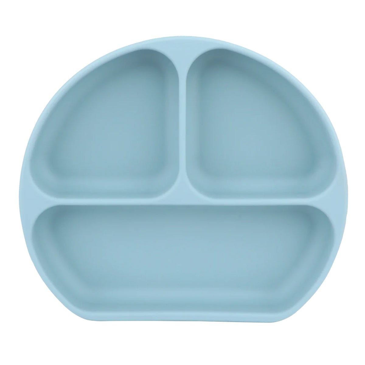 PLATO DE SILICONA CON DIVISIONES NIÑO INFANTI - 1