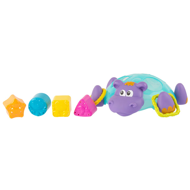 JUGUETE HIPOPÓTAMO FLOTANTE CON FORMAS – PLAYGRO - 1