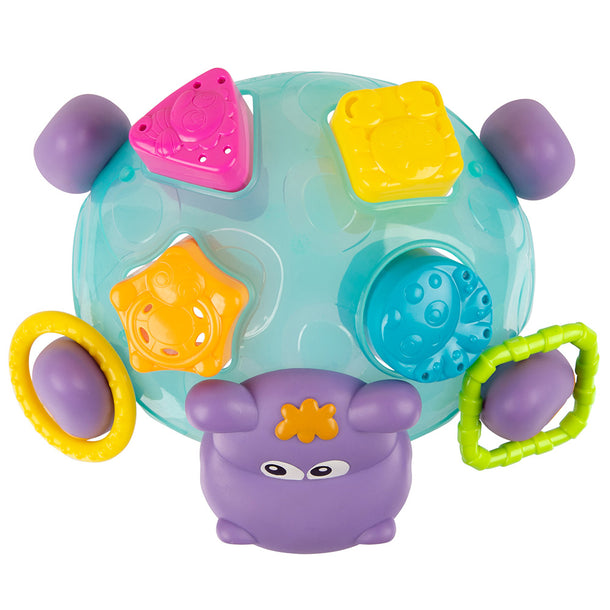 JUGUETE HIPOPÓTAMO FLOTANTE CON FORMAS – PLAYGRO - 2
