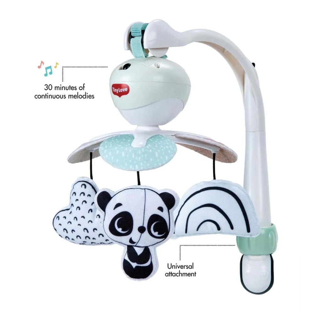 MÓVIL TAKE ALONG BLACK Y WHITE DECOR TINY LOVE - 2