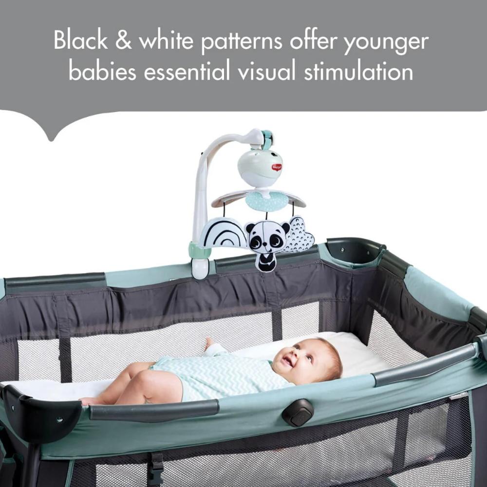 MÓVIL TAKE ALONG BLACK Y WHITE DECOR TINY LOVE - 6