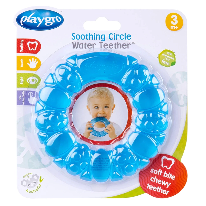 MORDEDOR ENFRIABLE CIRCULAR AZUL PLAYGRO - 3
