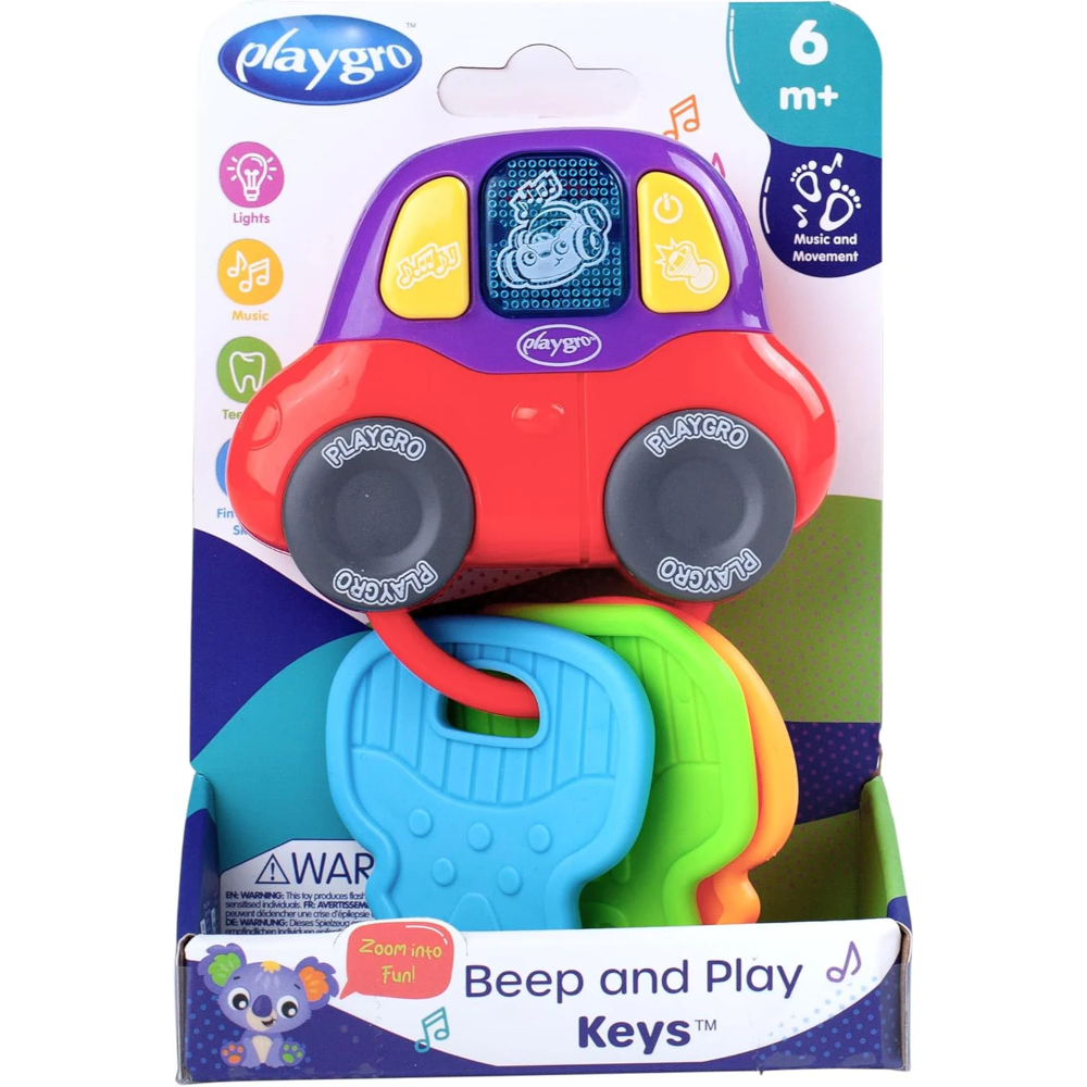 SONAJERO MUSICAL BEEP Y PLAY PLAYGRO - 8