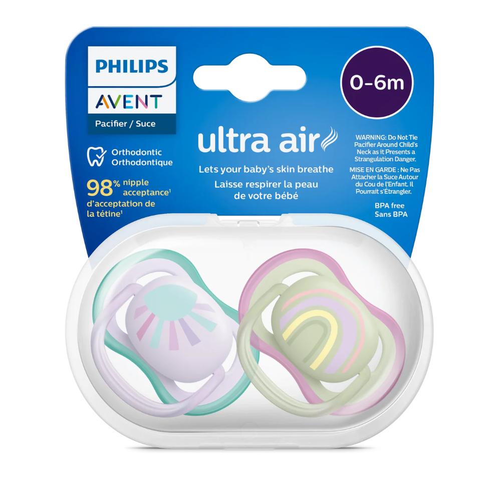 CHUPÓN ULTRA AIR 0-6 NIÑA X2 PHILIPS AVENT - 4
