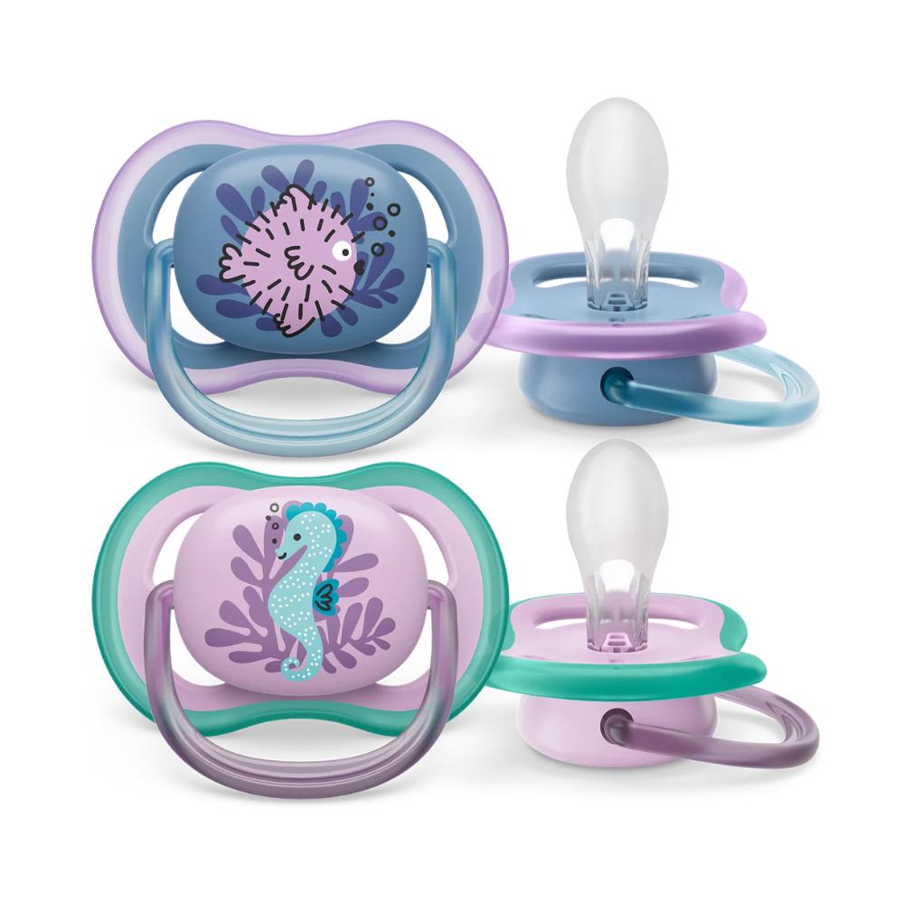 CHUPÓN ULTRA AIR 6-18 NIÑA X2 PHILIPS AVENT - 1