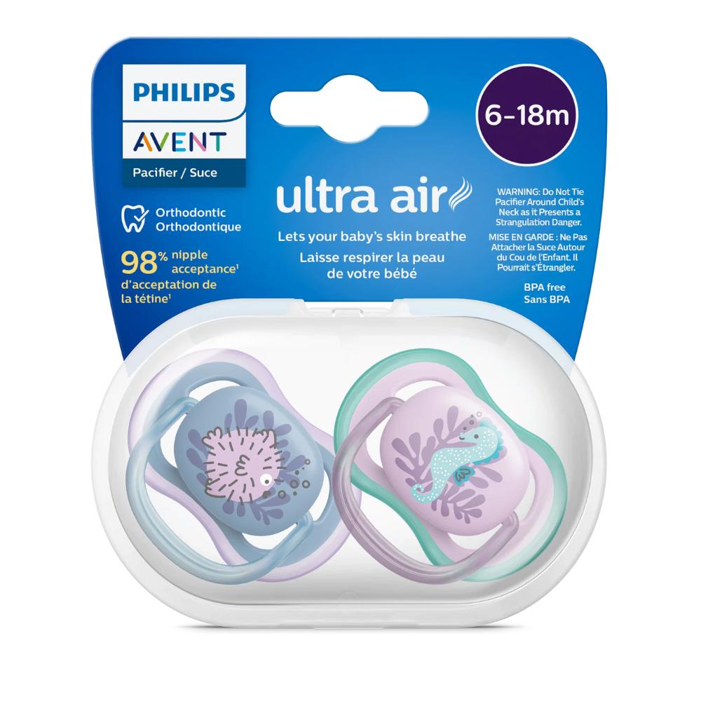 CHUPÓN ULTRA AIR 6-18 NIÑA X2 PHILIPS AVENT - 3