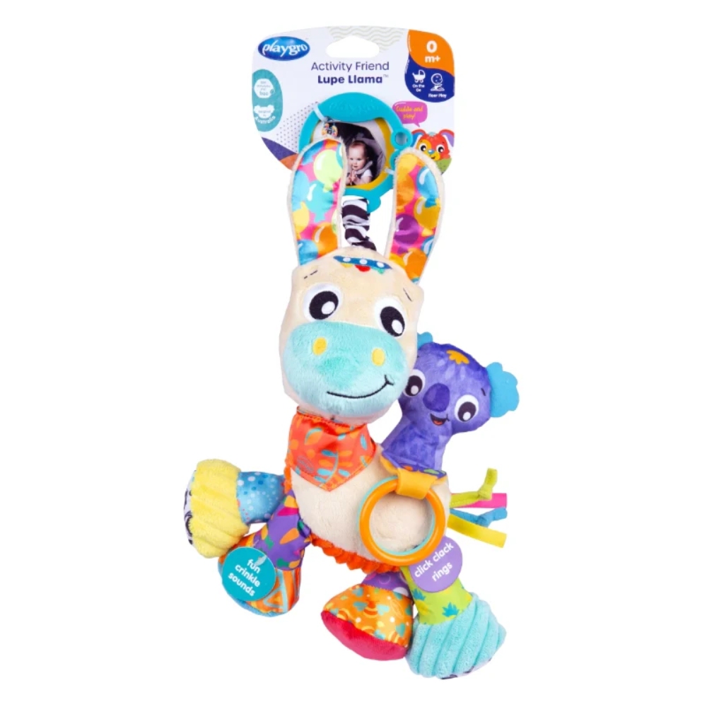PELUCHE INTERACTIVO LLAMA PLAYGRO - 1