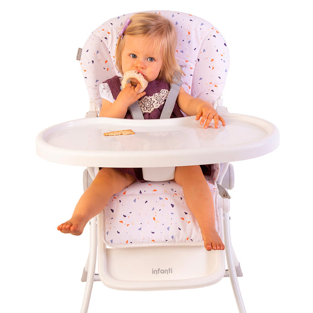 SILLA DE COMER VAINILLA WHITE/GRANITE - 2