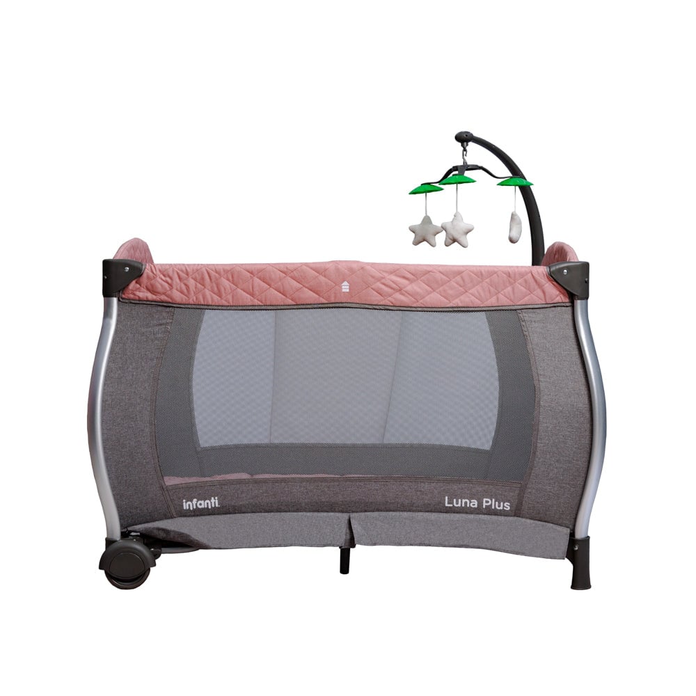 CUNA PLAYARD LUNA PLUS ROSADA INFANTI - 1