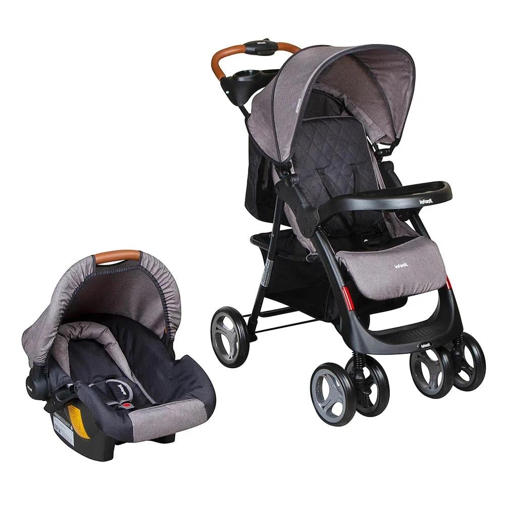 COCHE TRAVEL SYSTEM POMPEYA GRIS INFANTI - 1