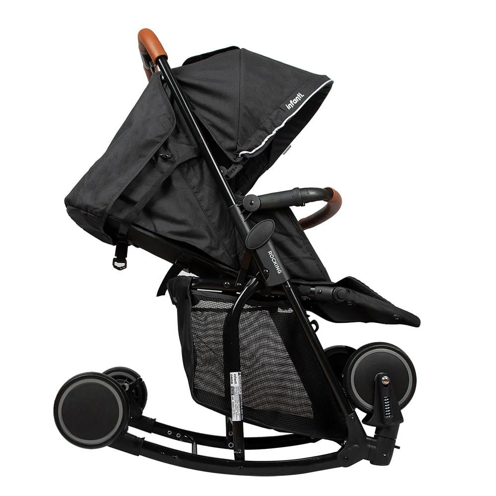 COCHE CUNA COMPACTO ROCKING BLACK INFANTI - 5