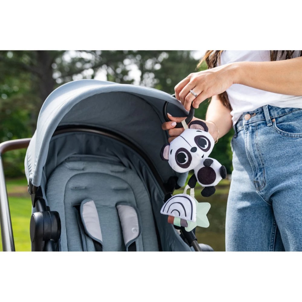 TINY SMART PANDA BLACK AND WHITE DECOR - 3