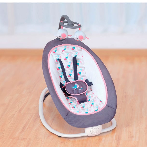 SILLA NIDO PLEGABLE ROSADA INFANTI - 2