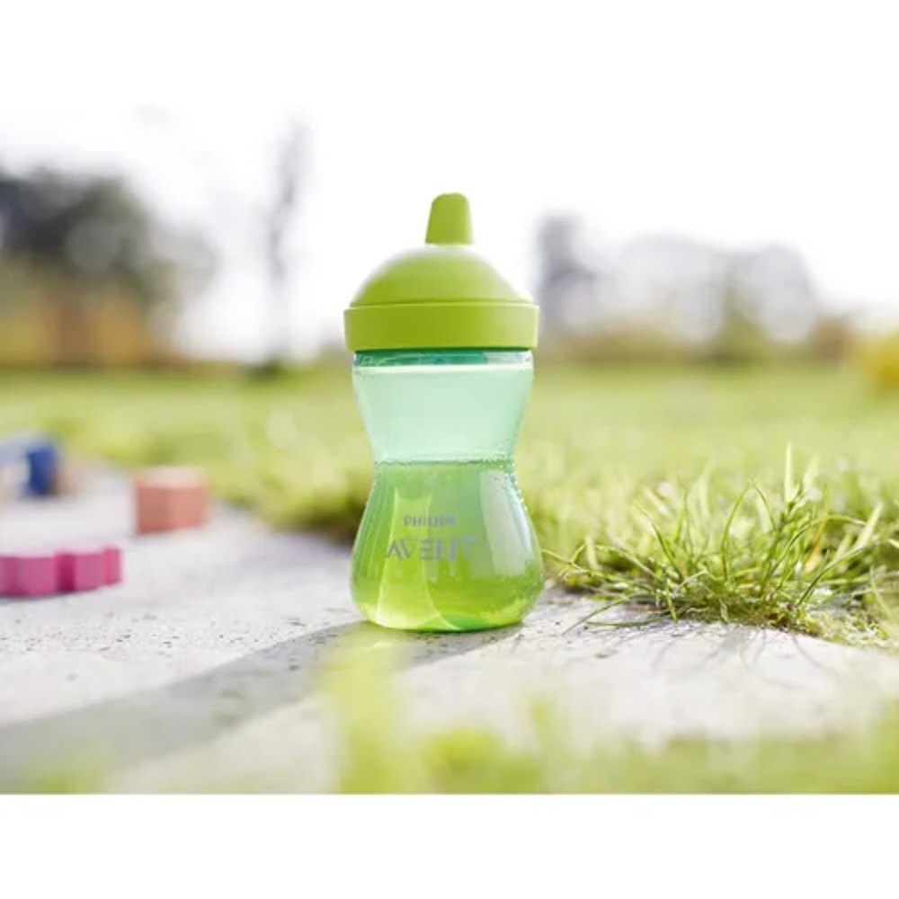 TOMATODO CON BOQUILLA RÍGIDA 10OZ VERDE PHILIPS AVENT - 4