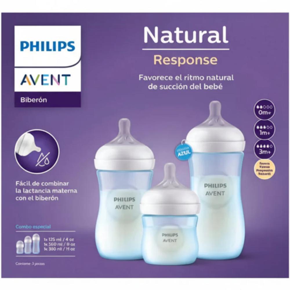SET NATURAL 3.0 TRIPLE PACK AZUL - 2