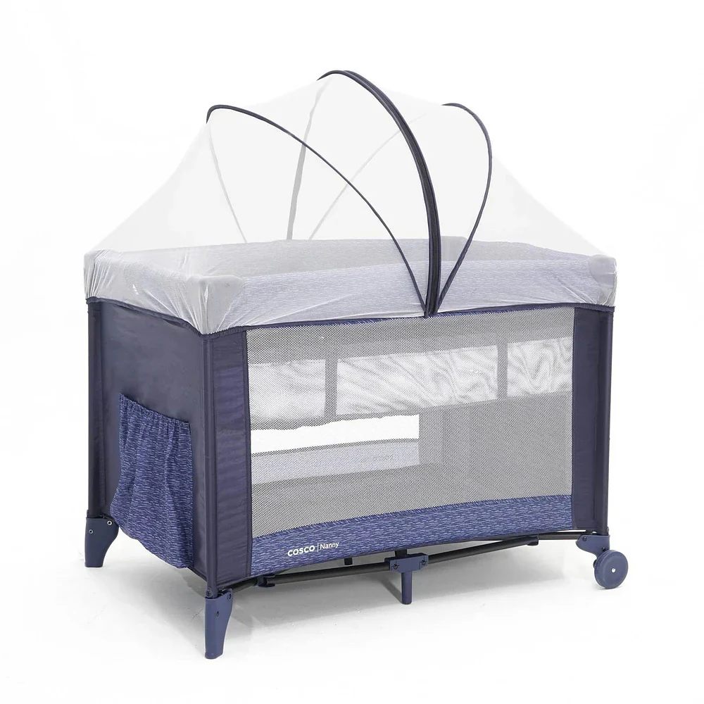 CORRAL CUNA PORTÁTIL NANNY AZUL COSCO - 1