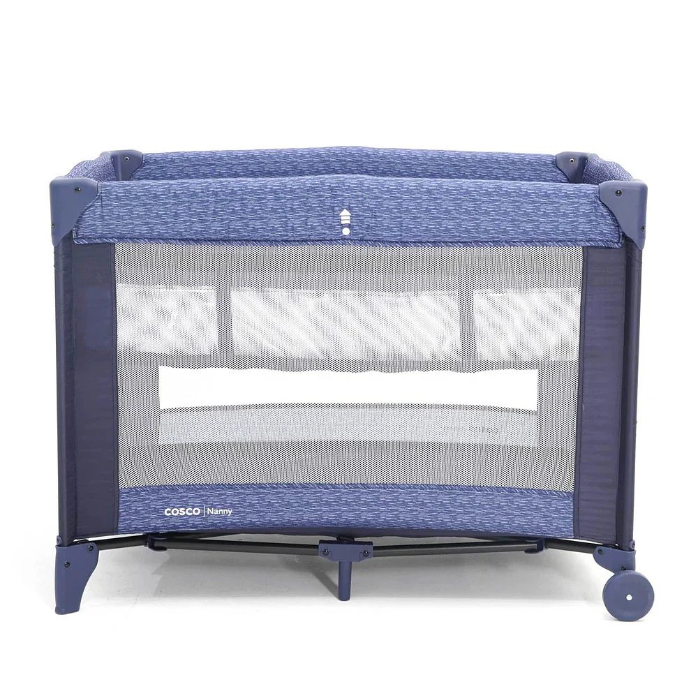 CORRAL CUNA PORTÁTIL NANNY AZUL COSCO - 3