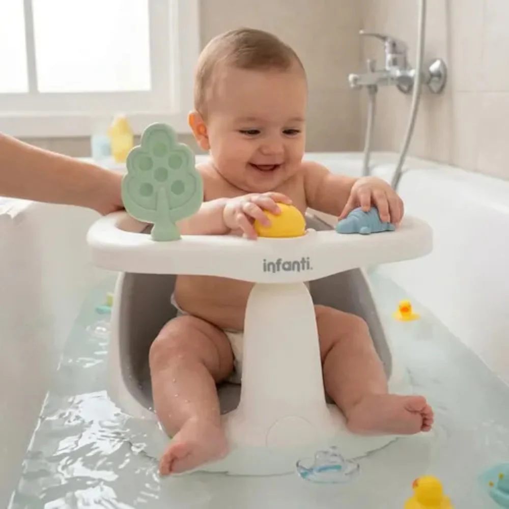 ASIENTO DE BAÑO PARA BEBÉ 2.0 BLANCO INFANTI - 2