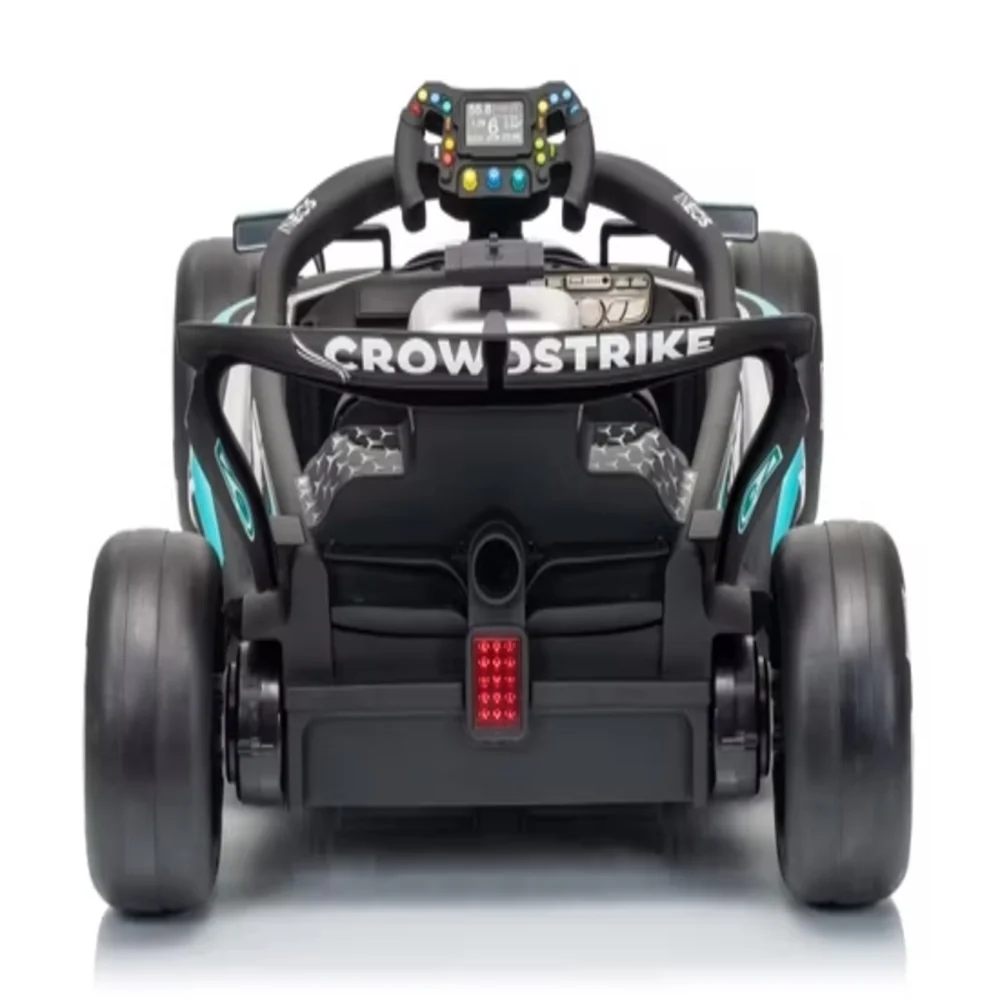 AUTO ELÉCTRICO A BATERÍA MERCEDES BENZ F1 NEGRO INFANTI - 4