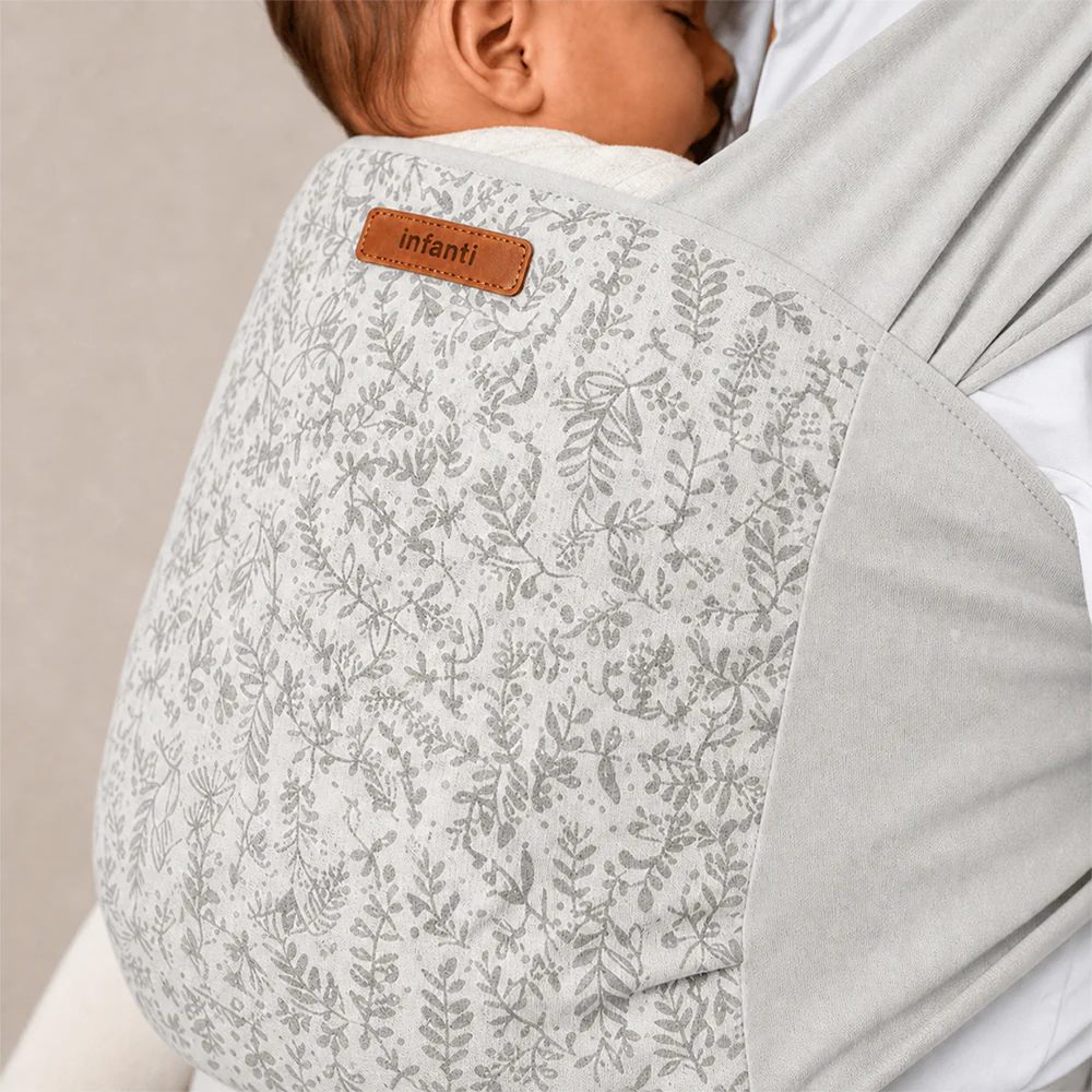 FULAR ERGONÓMICO BOTÁNICA GRIS INFANTI - 2