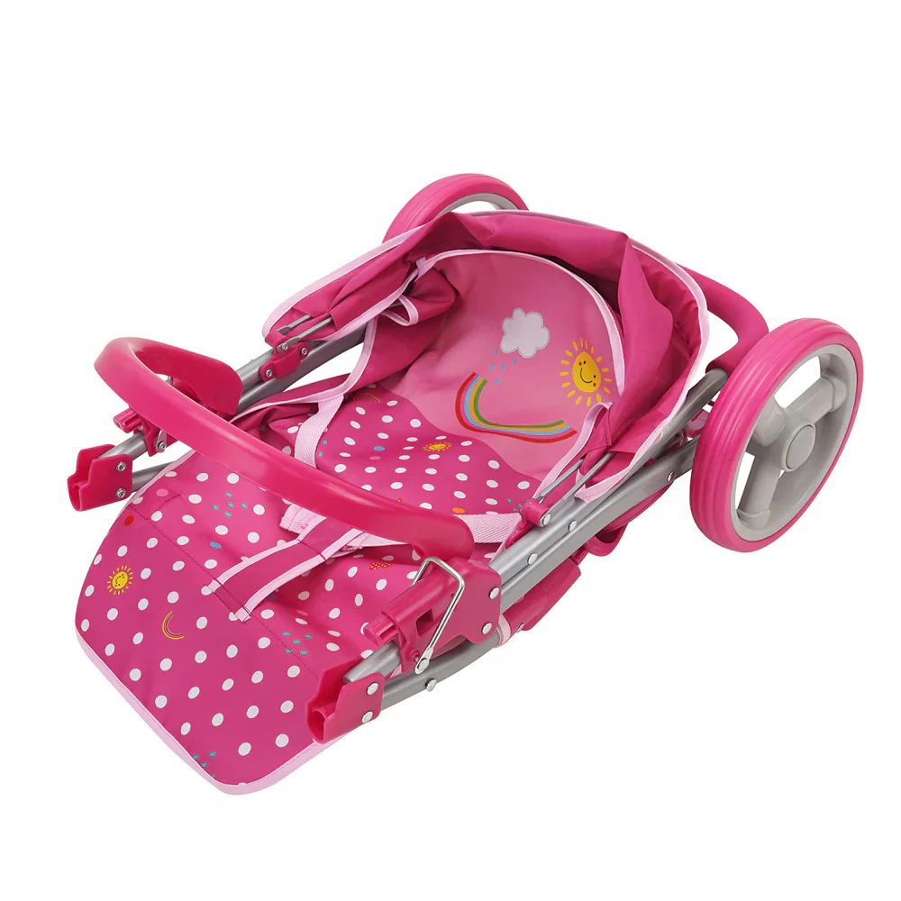 SET COCHE DE MUÑECA 3 EN 1 INFANTI - 6