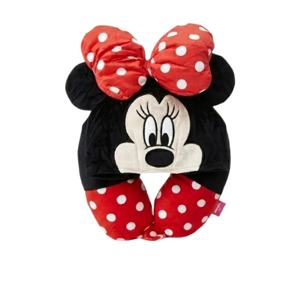 ALMOHADA COJÍN DE VIAJE CON CAPUCHA MINNIE INFANTI - 1