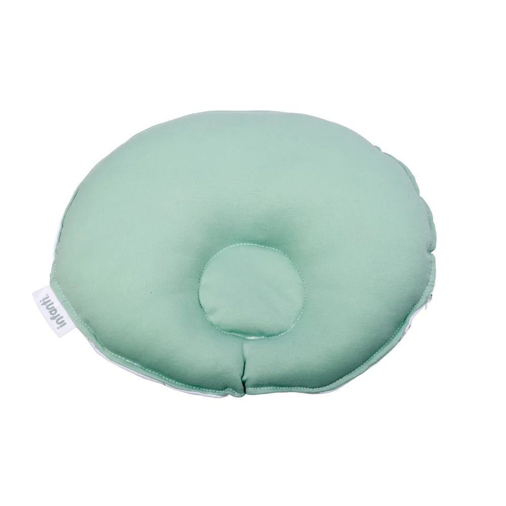ALMOHADA ERGONÓMICA ANTICABEZA PLANA OVEJAS VERDE INFANTI - 2
